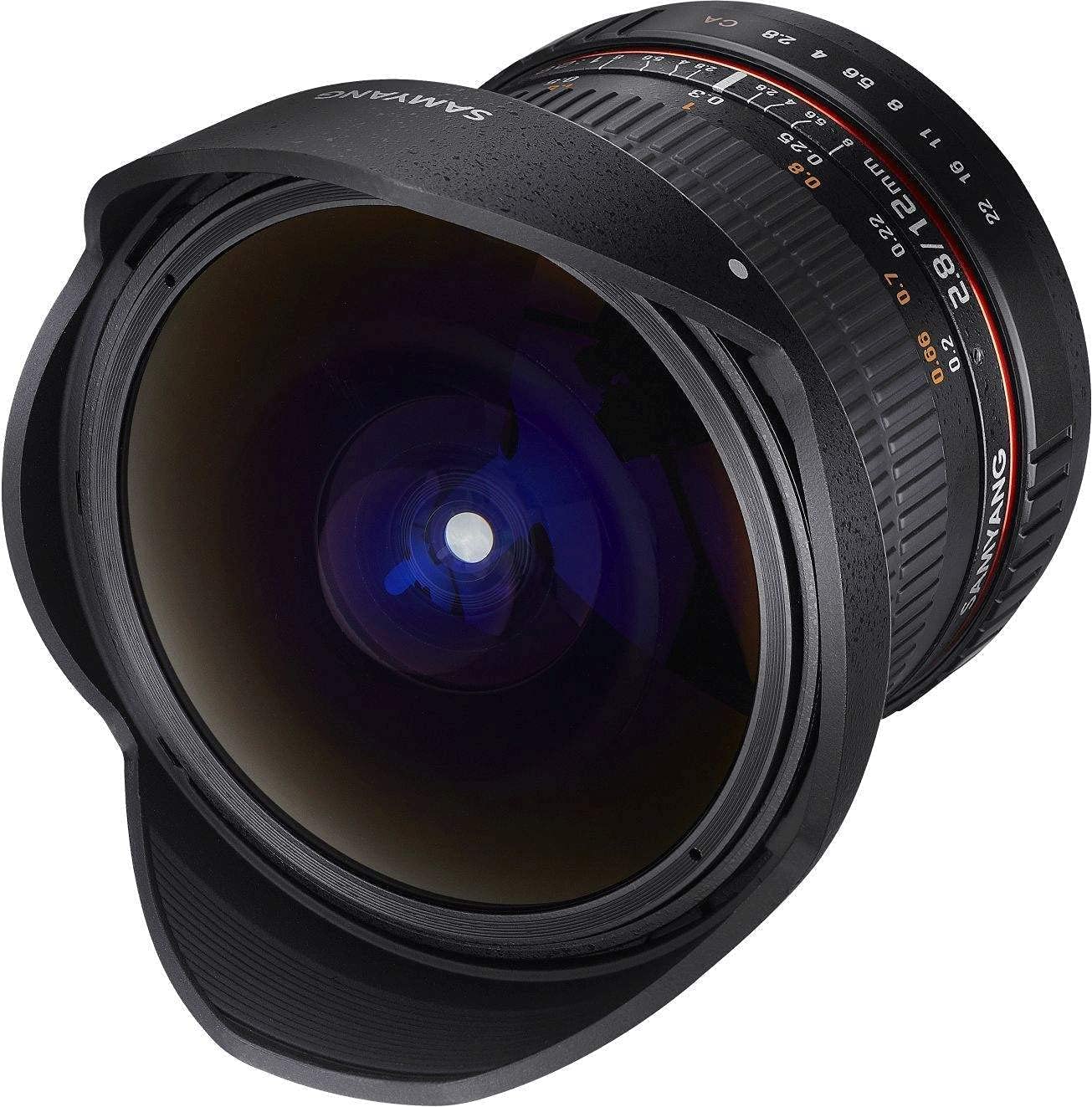 Amazon | SAMYANG 単焦点魚眼レンズ 12mm F2.8 フィッシュアイ